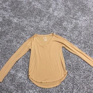 V neck Long sleeve